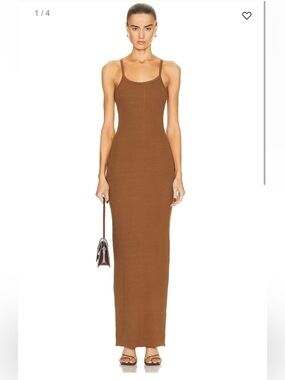 Eterne - Tank Maxi Dress in Earth - Size: XS